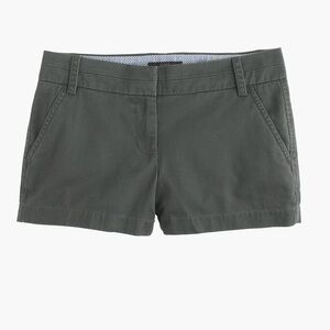 J. Crew Women's steel blue chino Shorts